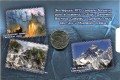 5 rubles 2015 170th anniversary of the Russian Geographical Society (colorized) in album