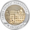 5 zloty 2016 Poland Castle of Pomeranian Princes in Shetsine