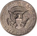 50 cents (Half Dollar) 1980 USA Kennedy mint mark P