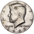 Half Dollar 1988 USA Kennedy Minze P