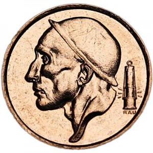 50 сантимов 1998 Бельгия цена, стоимость