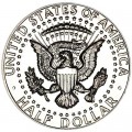 50 cent Half Dollar 1987 USA Kennedy Minze D