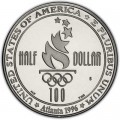 50 cents (Half Dollar) 1996 USA Swimming Proof