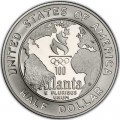 50 центов 1995 США Олимпиада в Атланте, Бейсбол Proof