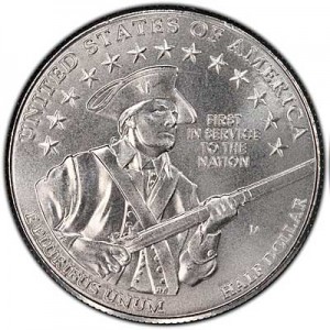 50 центов 2011 США Армия UNC цена, стоимость