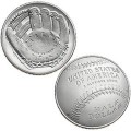 50 cents (Half Dollar) 2014 USA National Baseball Hall of Fame, mint D, UNC