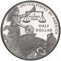 50 cents (Half Dollar) 2015 USA Marshals Service Proof