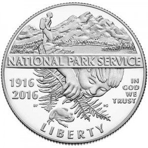 50 центов 2016 США Служба национальных парков Proof цена, стоимость