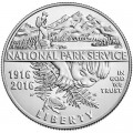 50 центов 2016 США Служба национальных парков UNC