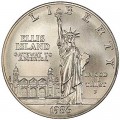 1 доллар 1986 100 лет Статуе Свободы, серебро UNC