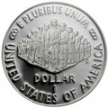 1 dollar 1987 Constitution Bicentennial  proof, silver