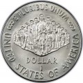 1 Dollar 1987 Constitution Bicentennial silver UNC, silber