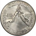 1 доллар 1988 Олимпиада в Сеуле, серебро UNC