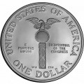 1 Dollar 1989 Kongress zweihundertj?hrig  proof, silber