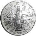 Dollar 1989 Kongress zweihundertjährig Silber UNC