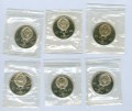 Set of Rubles Olympic games in Barselona 1992 USSR, 6 coins, proof