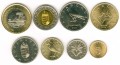 Set von Münzen 1996-2015 Ungarn, 8 Münzen