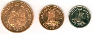 Набор 2008 Джерси, 3 монеты цена, стоимость
