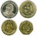 Set of coins Tanzania, Animals, 4 coins