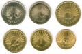 Набор монет Македонии 1993-2008, 6 монет