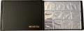 Album für Münzen, 72 Münzen, 6 Blatt, 45x45 mm (schwarz)