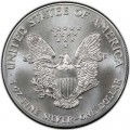 American Eagle 1990 One Ounce  Uncirculated Coin, silver