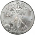 1 доллар 1999 США Шагающая Свобода, серебро UNC