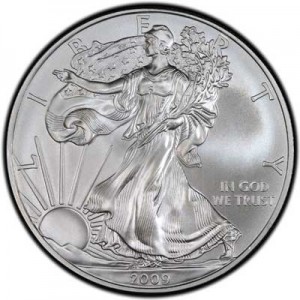 1 доллар 2009 США Шагающая Свобода,  UNC цена, стоимость