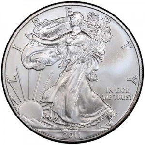 American Eagle 2011 One Ounce  Uncirculated Coin price, composition, diameter, thickness, mintage, orientation, video, authenticity, weight, Description