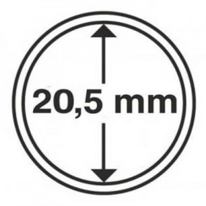 Kapsel für Münzen 20.5 mm CoinsMoscow