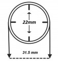 Капсула для монет 22 мм, Minzmeister