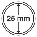 Kapsel für Münzen 25 mm, Minzmeister