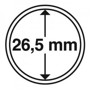 Kapsel für Münzen 26.5 mm  CoinsMoscow