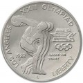 1 доллар 1983 Дискобол серебро, UNC