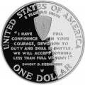 1 доллар 1993 США D-Day Десант в Нормандии,  proof, серебро
