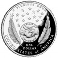 1 dollar 2004 Lewis & Clark  proof, silver