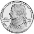 1 доллар 2005 Джон Маршалл, серебро UNC