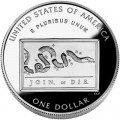 1 доллар 2006 США Бенджамин Франклин Ученый,  proof, серебро