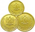Набор монет Польши 2014 (3 монеты), UNC