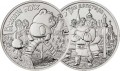Набор 25 рублей 2017 ММД, Российская мультипликация, 2 монеты