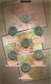 Set 5 rubles 2016 the State capital, liberated by Soviet Union (14 coins) in album