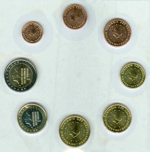 Euro coin set Netherlands 2010 in blister price, composition, diameter, thickness, mintage, orientation, video, authenticity, weight, Description