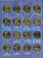 Satz von USA Sacagawea 1 Dollar 2000-2022, 23 Münzen in Album