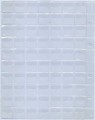 Sheet for coins, for 70 coins, size OPTIMA, LMB-70, cell 25x23 mm. Russia
