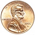 1 цент 2006 США D