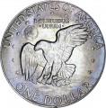 1 dollar 1971 USA Eisenhower, mint mark P, from circulation