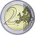2 euro 2012 Gedenkmünze, 10 Jahre Euro, Slowenien 