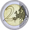 2 евро 2012 Германия, Бавария, Замок Нойшванштайн, двор A