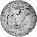 1 dollar 1972 USA Eisenhower, mint mark P, from circulation