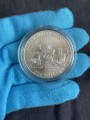 1 доллар 2007 США 400 лет Джэймстауну,  UNC, серебро